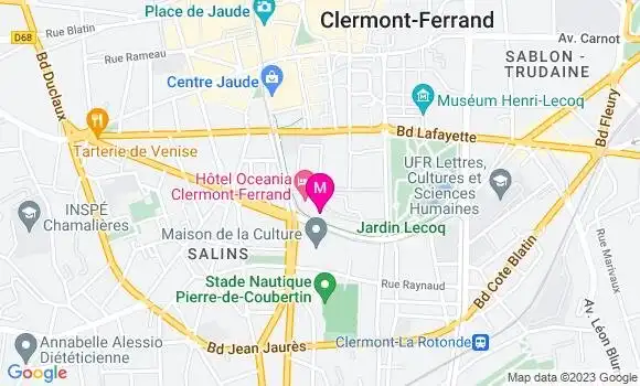 Localisation Restaurant  De la Bouche à l