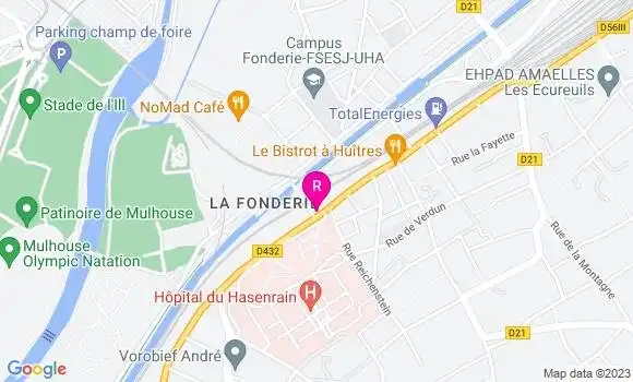 Localisation Restaurant Italien La Lanterna
