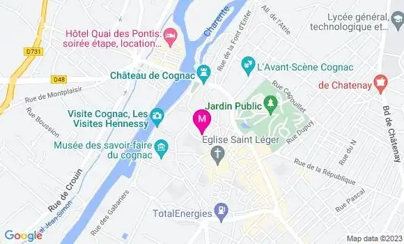 Localisation Le Bistrot de Claude