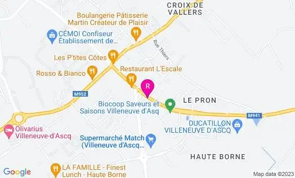 Localisation Restaurant Bio L