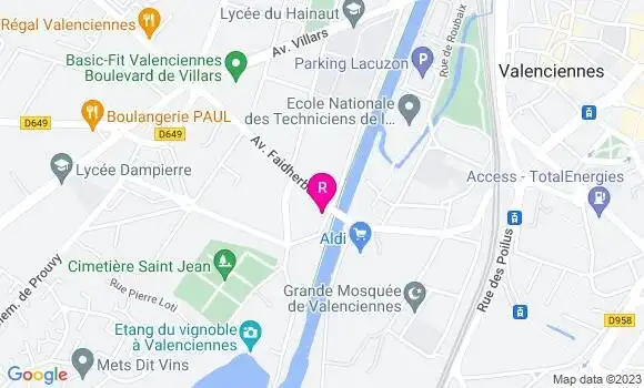 Localisation Grec Restaurant Mythos