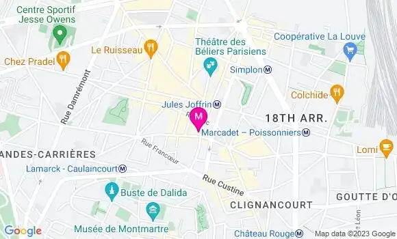 Localisation Restaurant Bar Comestibles et Marchand de Vins
