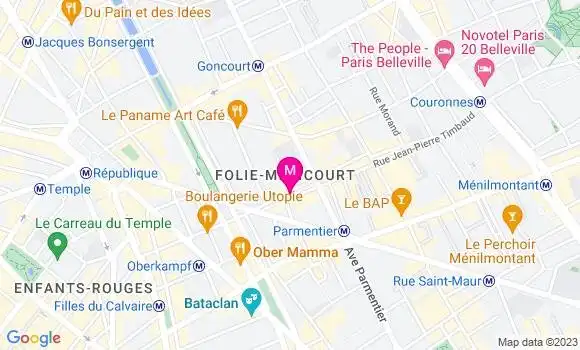 Localisation Restaurant  Les P
