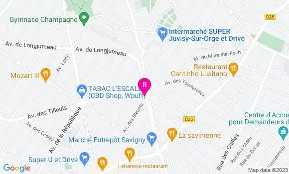 Localisation Restaurant  La Cantoche
