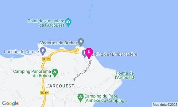 Localisation Restaurant  La Maison des Iles