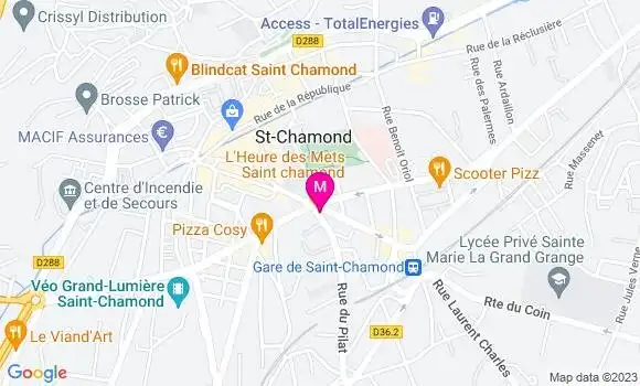 Localisation Restaurant  L