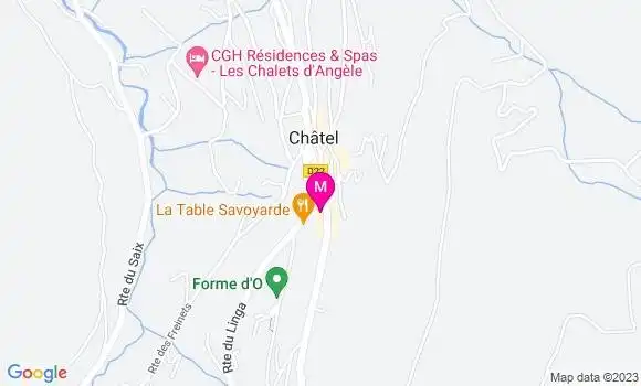 Localisation Restaurant  La Poya
