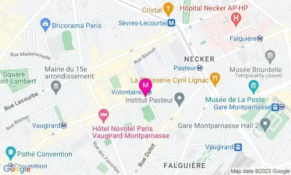 Localisation Restaurant  Le Thermidor