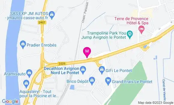 Localisation Restaurant  Le Panisset