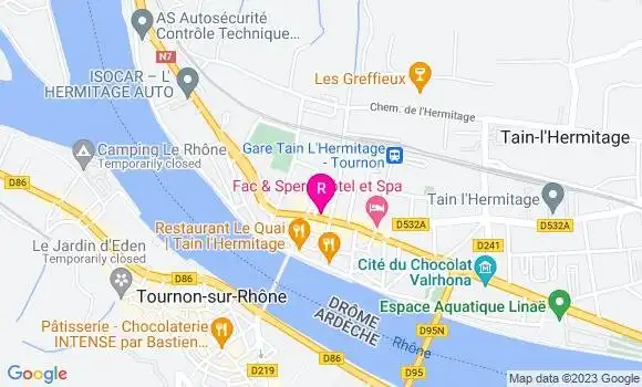 Localisation Brasserie Le Tainois