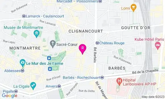 Localisation Restaurant Bar L