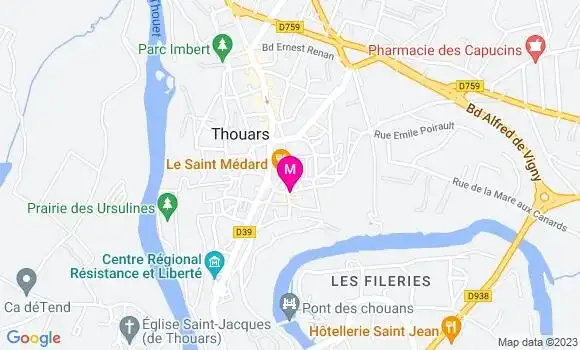 Localisation Restaurant  Trait d
