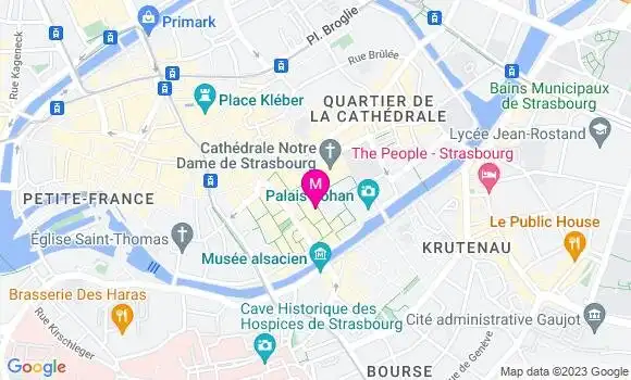 Localisation Restaurant Alsacien Le Gruber