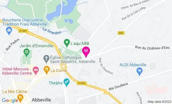 Localisation Restaurant  Le Chiffon Rouge