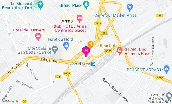 Localisation Restaurant  L