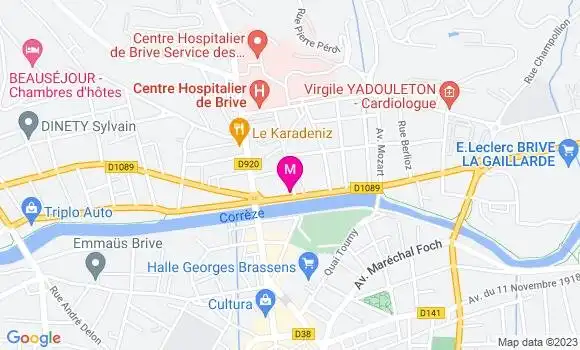 Localisation Restaurant  Le Plancher des Vaches