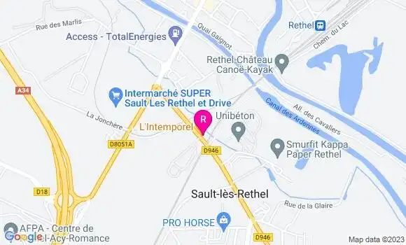 Localisation Restaurant  L