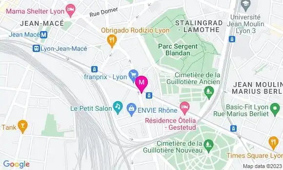 Localisation Restaurant  Le Vienne