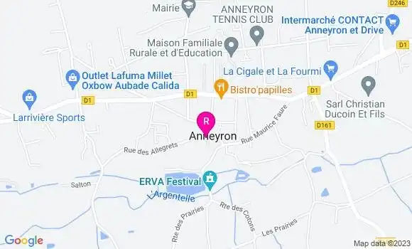 Localisation Restaurant  Le Resto d