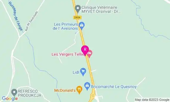 Localisation Restaurant  Les Fines Gueules