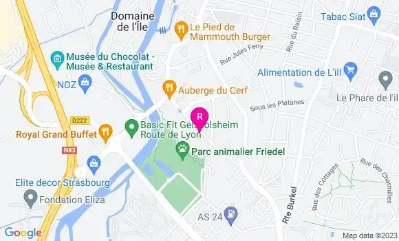 Localisation Restaurant  Au Raisin