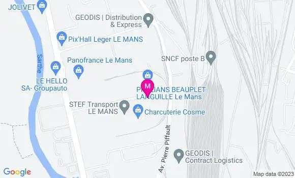 Localisation Restaurant Bar Le Relais Saint Julien