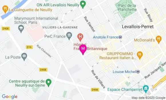 Localisation Restaurant  Le Victor