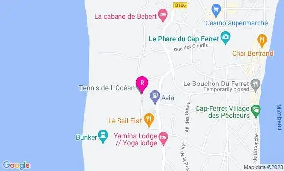 Localisation Restaurant  Le Sail Fish