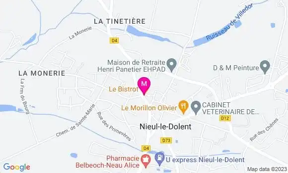 Localisation Le Bistrot