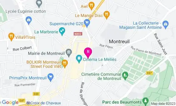 Localisation Restaurant  Royal
