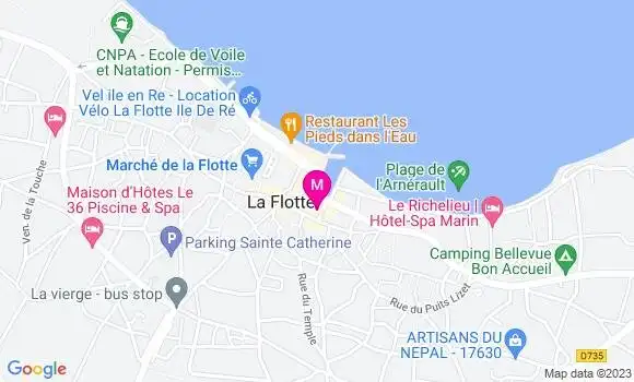 Localisation Restaurant  L
