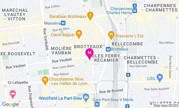 Localisation Restaurant  Le Café du Peintre Chez Périer