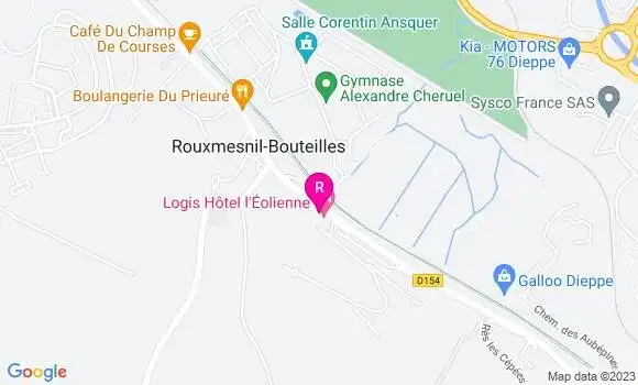 Localisation Restaurant Hôtel L