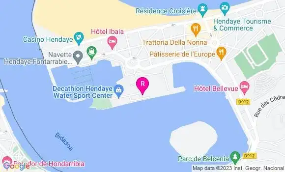 Localisation Restaurant  Le Chantier