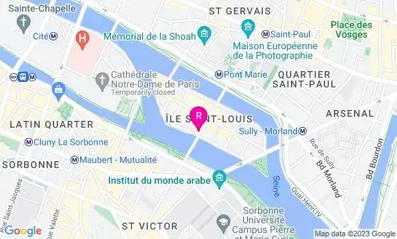 Localisation Restaurant  L