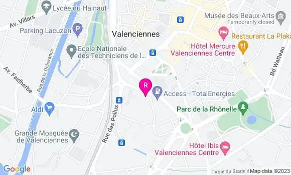 Localisation Restaurant  Le Val en Cygnes