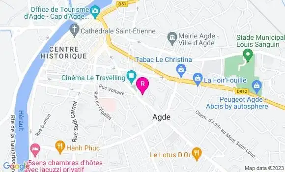 Localisation Brasserie du Château