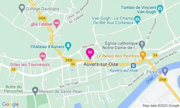 Localisation Restaurant  Palais d
