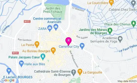 Localisation Restaurant  Le Comptoir de Paris