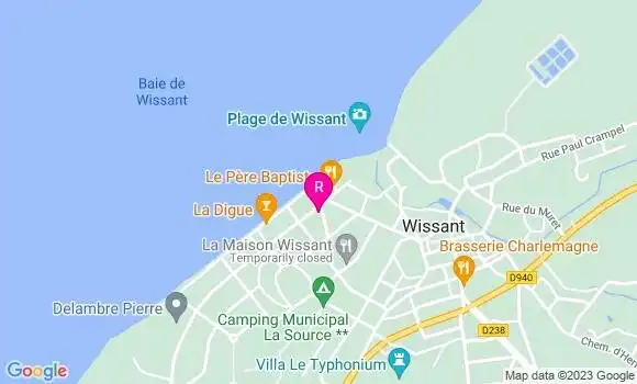 Localisation Restaurant  La Terrasse