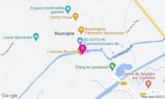 Localisation Restaurant  L