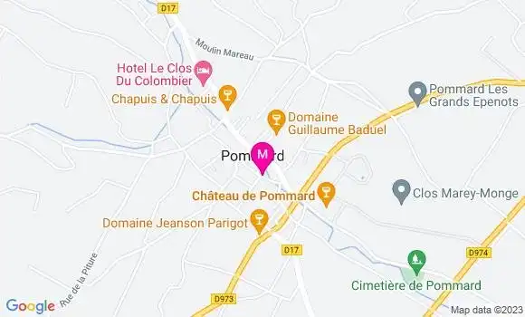 Localisation Restaurant  Auprès du Clocher