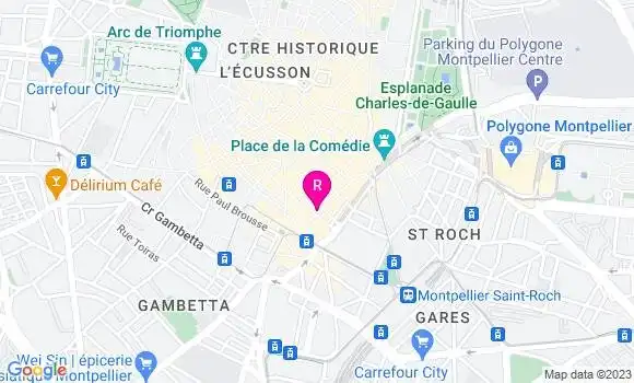 Localisation Restaurant Libanais L
