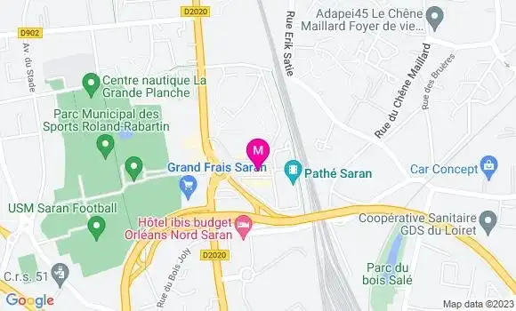 Localisation Restaurant  Les Trois Brasseurs