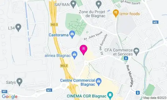 Localisation Restaurant  3 Brasseurs