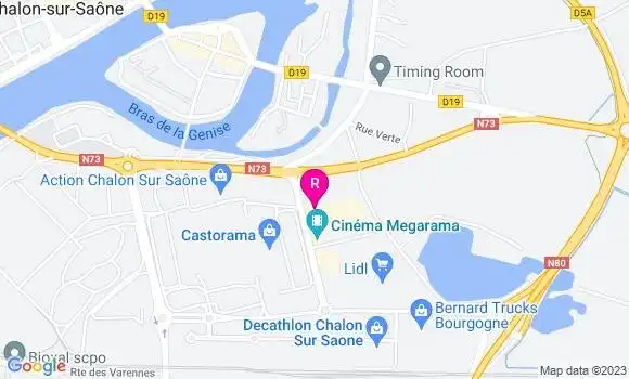 Localisation Restaurant  3 Brasseurs
