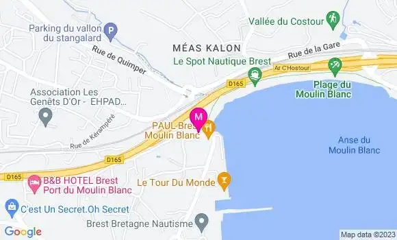 Localisation Restaurant  La Paillote