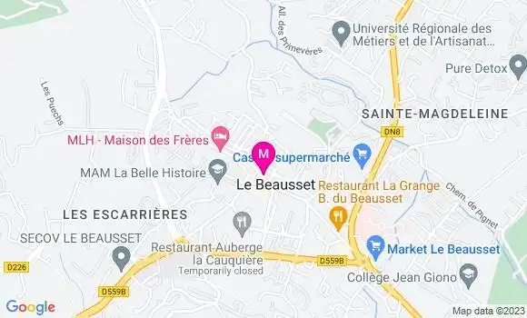 Localisation Restaurant  Les Filles