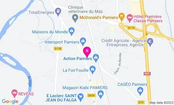 Localisation Bistrot Bistro Régent