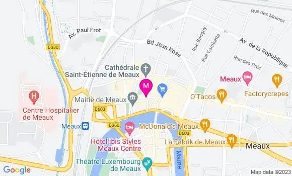 Localisation Restaurant  Maison Dugast